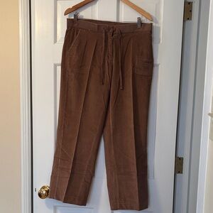J. Jill women’s  Corduroy  Pants in Brown.  Size 10